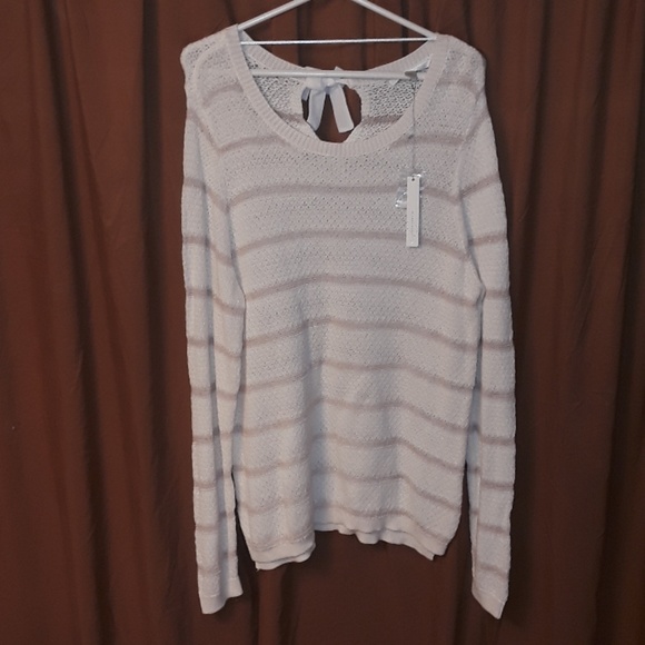 ** Lauren Conrad Antique Romance Sweater Gardenia - Picture 5 of 8